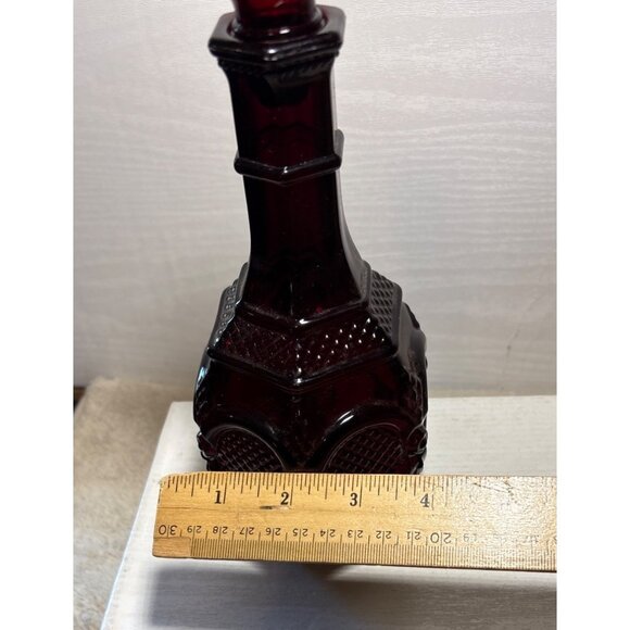 Avon Cape Cod Wine Decanter Bubble Bath Bottle With Box Empty - Picture 6 of 6